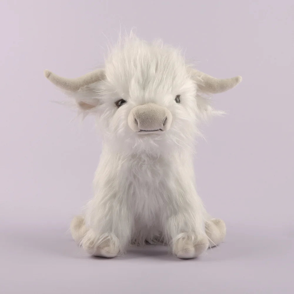 25cm Highland Cow Plush Animal