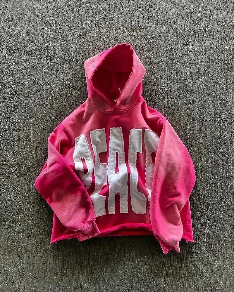Y2K - Gray Custom Embroidery Hoodie
