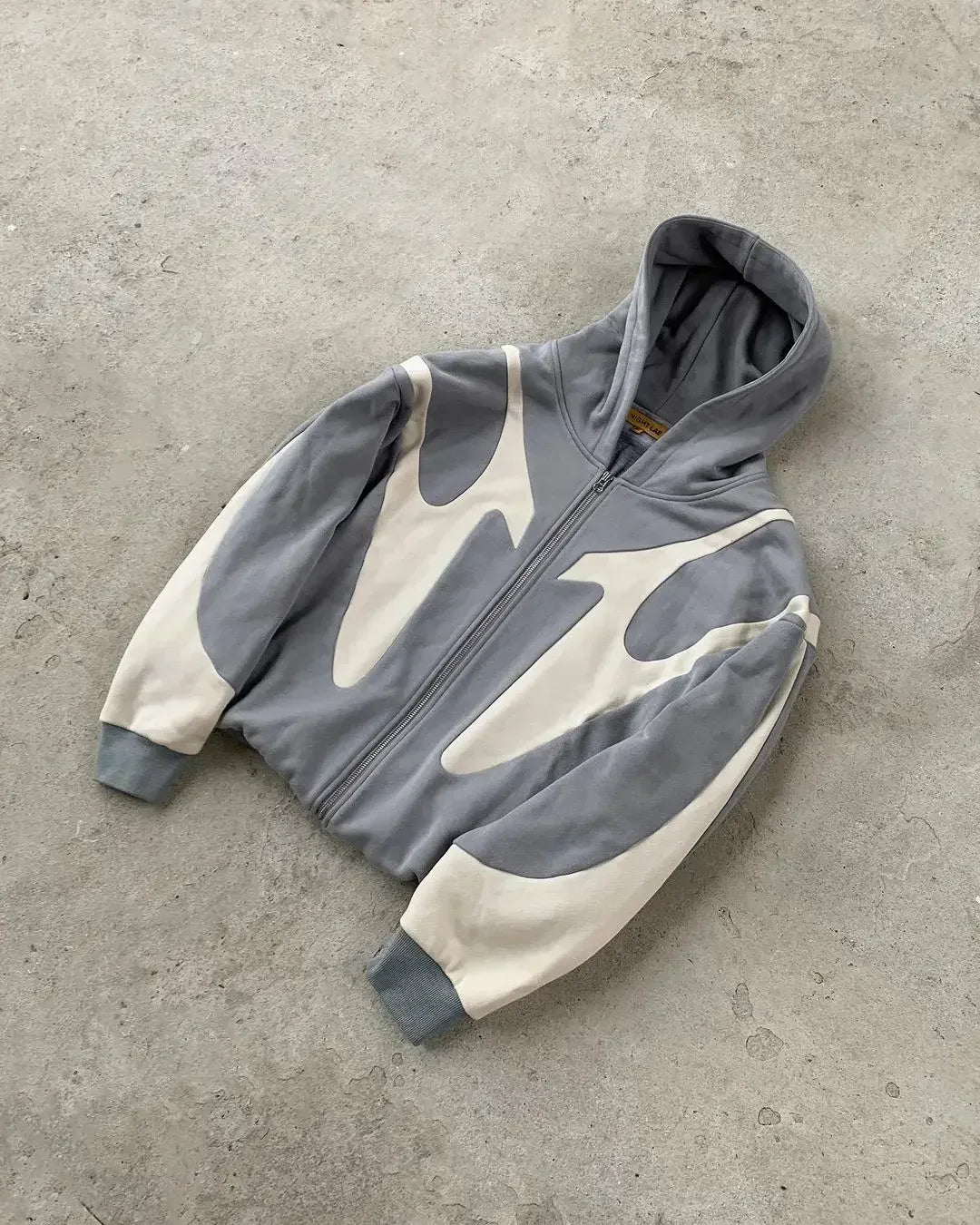 Y2K - Gray Custom Embroidery Hoodie
