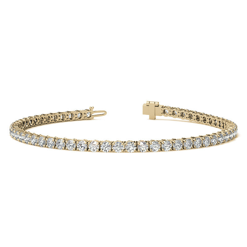 12.00 CTW Lab Grown Diamond Tennis Bracelet (G/Vs) AGI Certified DTA
