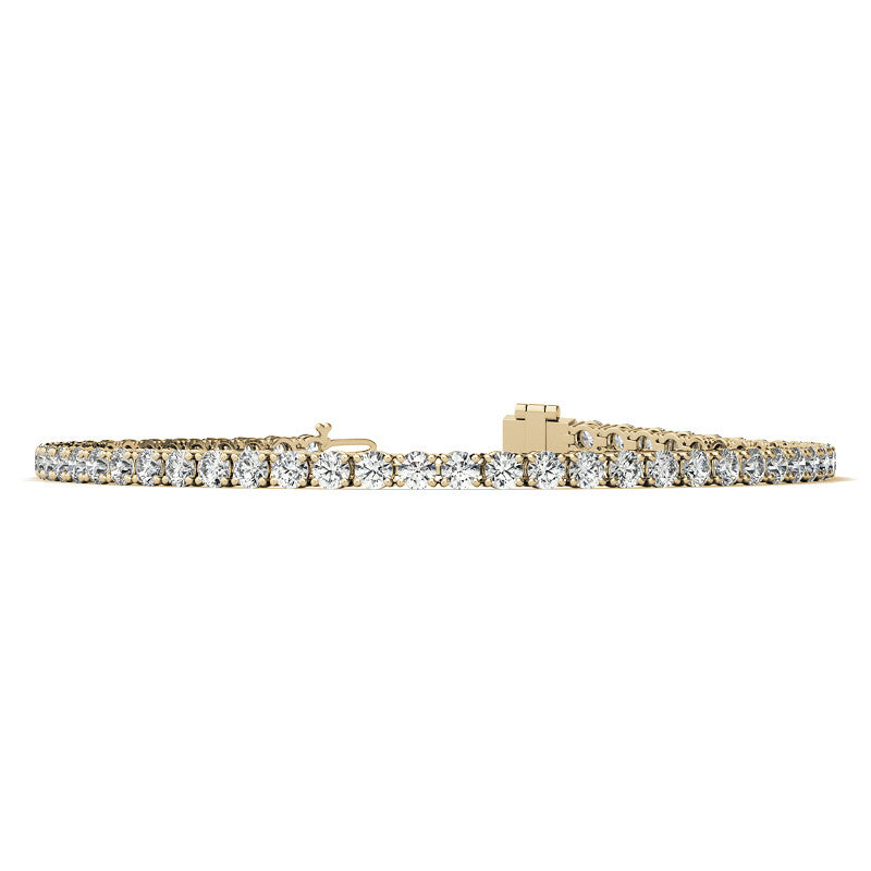 12.00 CTW Lab Grown Diamond Tennis Bracelet (G/Vs) AGI Certified DTA