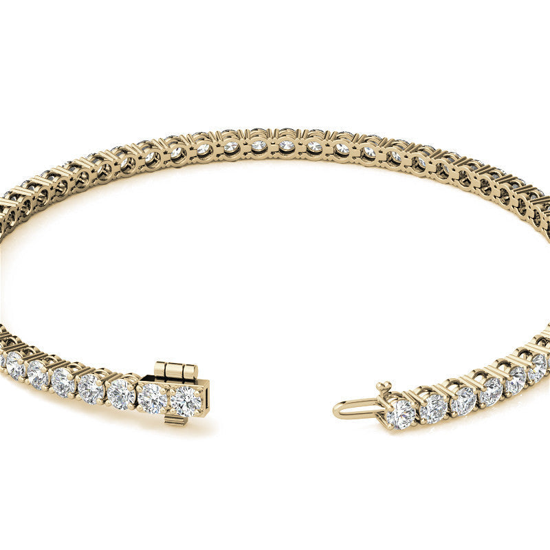 12.00 CTW Lab Grown Diamond Tennis Bracelet (G/Vs) AGI Certified DTA
