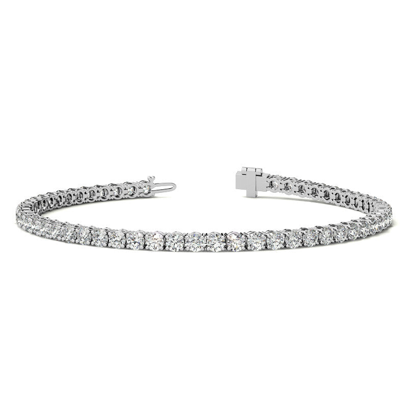 12.00 CTW Lab Grown Diamond Tennis Bracelet (G/Vs) AGI Certified DTA