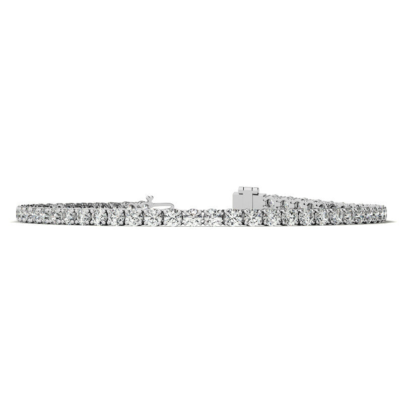 12.00 CTW Lab Grown Diamond Tennis Bracelet (G/Vs) AGI Certified DTA