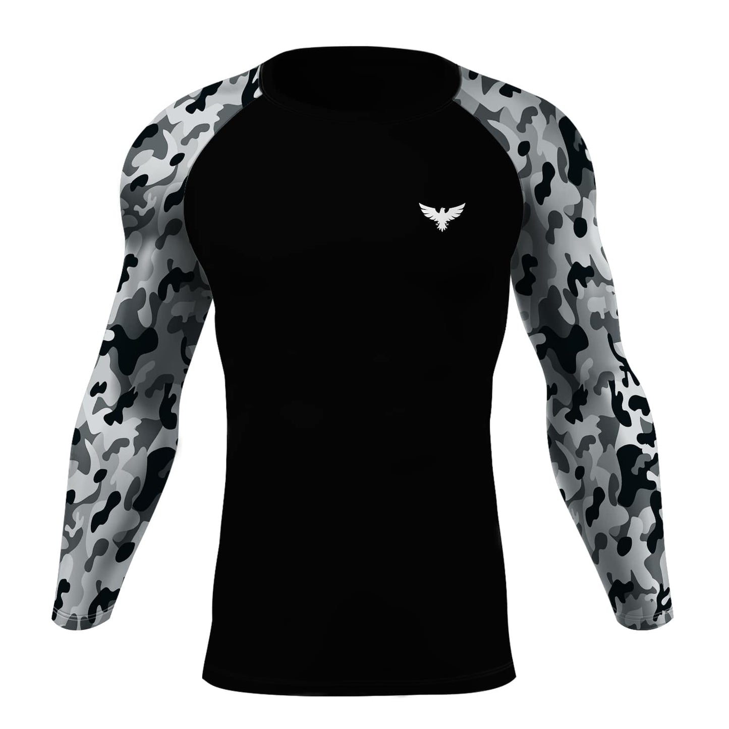 Find Your Coast® Compression Camo Rash Guard UPF 50+