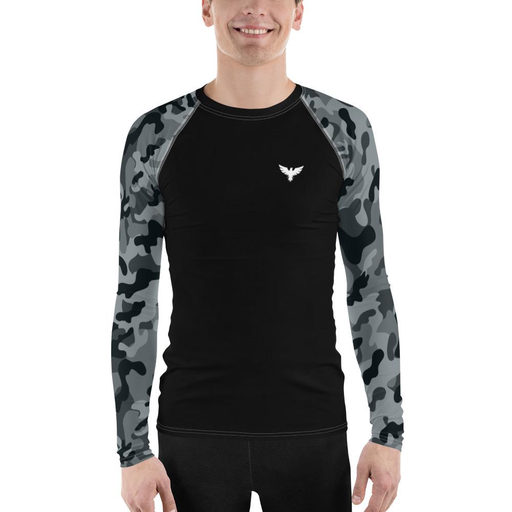 Find Your Coast® Compression Camo Rash Guard UPF 50+