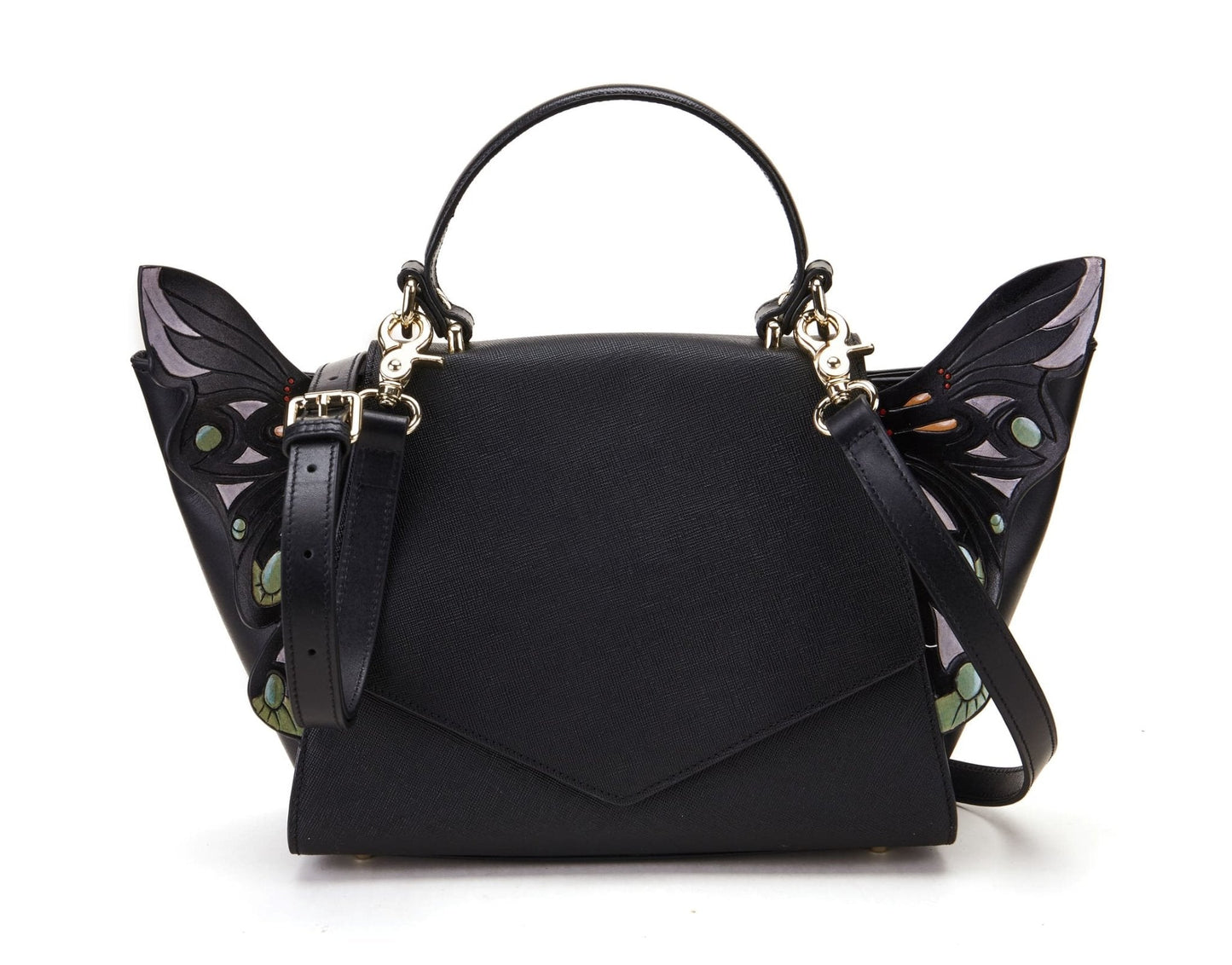“Dark Angel” Dual Winged Black Purse