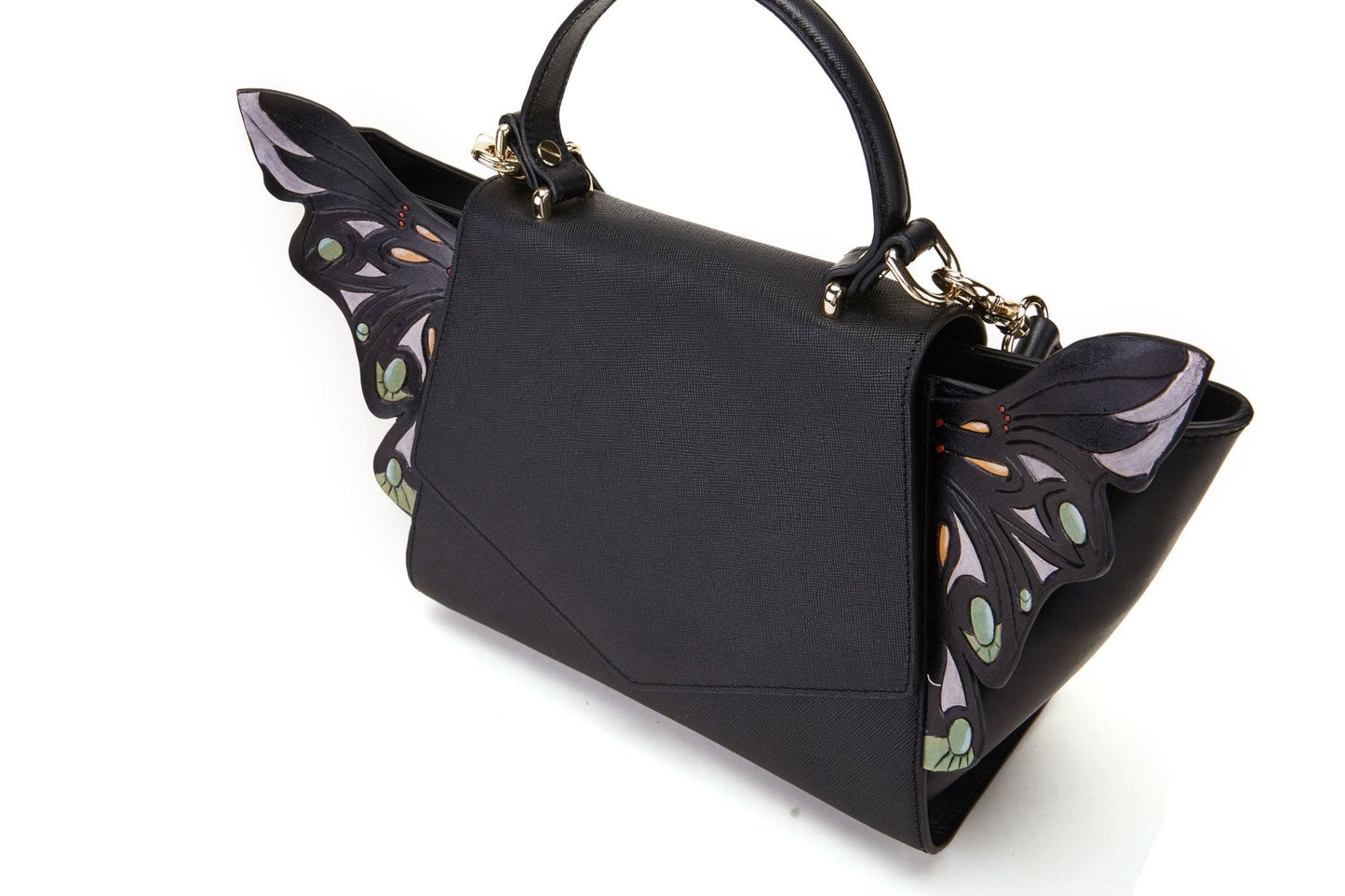 “Dark Angel” Dual Winged Black Purse