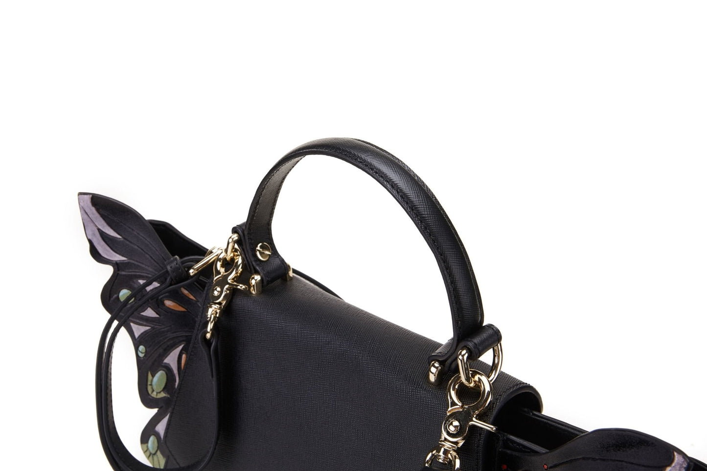 “Dark Angel” Dual Winged Black Purse